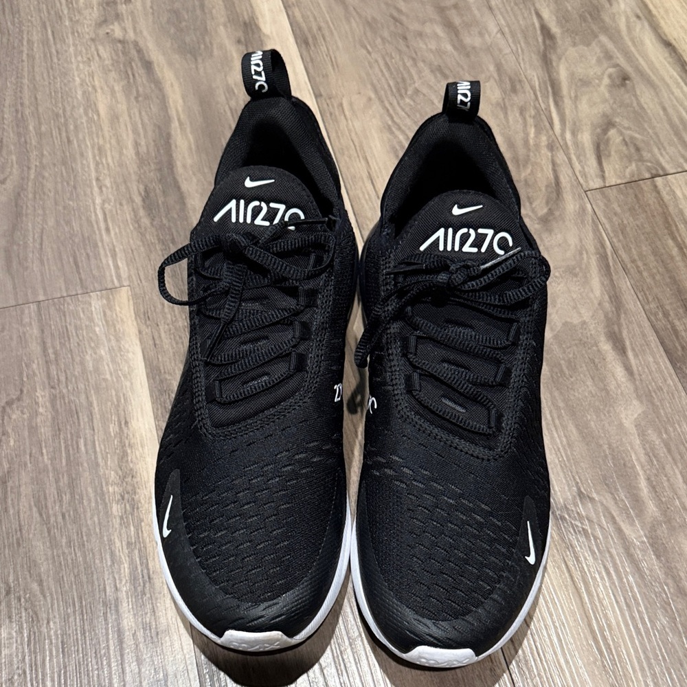 Nike Black and White Air Max 270 Sneakers